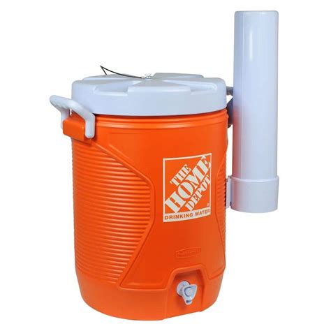 Home depot water cooler - This dispenser uses 3-5 Gal. bottles, which reduce waste from single-serve bottles and filters and its Energy Star rating keeps electricity usage to a minimum. Hot and cold stainless steel reservoir for superior long-lasting reliability. …